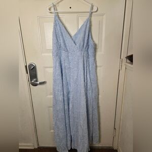 Shein Light Blue Textured Dress‎ Size 3XL